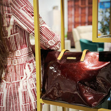 Load image into Gallery viewer, Louis Vuitton Dark Cherry Vernis Bellevue Tote TWS