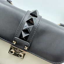 Load image into Gallery viewer, Valentino Leather Rockstud Glam Lock Medium Flap Bag