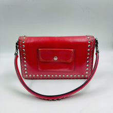 Load image into Gallery viewer, Prada Studded Grommet Sound Lock Crossbody Bag TWS