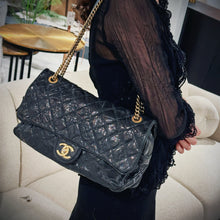 Load image into Gallery viewer, Chanel Caviar Leather Medium Shiva Flap Bag TWS