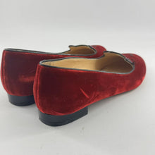Load image into Gallery viewer, Charlotte Olympia Cat's Velvet Flats