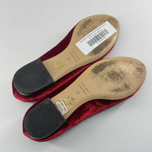 Load image into Gallery viewer, Charlotte Olympia Cat's Velvet Flats