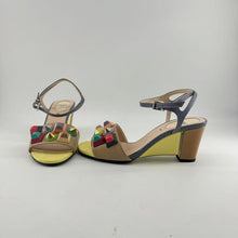 Load image into Gallery viewer, Fendi Embossed Fantasia Strap Sandal