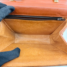 Load image into Gallery viewer, MCM Brown Visetos Leather Chain Crossbody