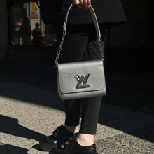 Load image into Gallery viewer, Louis Vuitton Silver EPI leather Twist PM