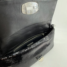 Load image into Gallery viewer, Miu Miu Black Embellished Shoulder Bag