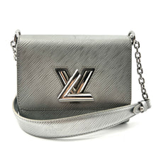 Load image into Gallery viewer, Louis Vuitton Silver EPI leather Twist PM