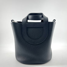 Load image into Gallery viewer, Hermes Black Clemence In-The-Loop 18 TWS
