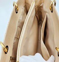 Load image into Gallery viewer, CHANEL Beige Quilted Caviar Grand Shopping Tote TWS