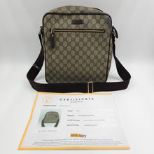 Load image into Gallery viewer, Gucci Monogram Messenger Bag TWS
