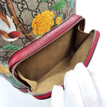 Load image into Gallery viewer, Gucci Red Small GG Supreme Tian Backpack