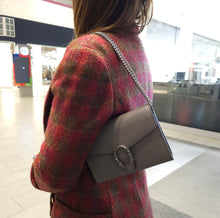 Load image into Gallery viewer, Gucci Grey Dionysus Leather Bag TWS