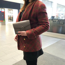 Load image into Gallery viewer, Gucci Grey Dionysus Leather Bag TWS