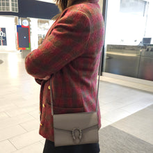 Load image into Gallery viewer, Gucci Grey Dionysus Leather Bag TWS