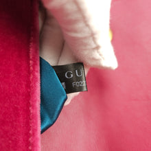 Load image into Gallery viewer, Gucci Pink Velvet GG Marmont Mini Metelasse Two-way Bag TWS