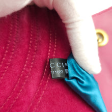 Load image into Gallery viewer, Gucci Pink Velvet GG Marmont Mini Metelasse Two-way Bag TWS
