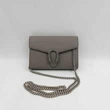 Load image into Gallery viewer, Gucci Grey Dionysus Leather Bag TWS