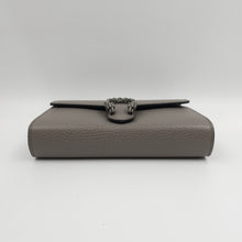 Load image into Gallery viewer, Gucci Grey Dionysus Leather Bag TWS