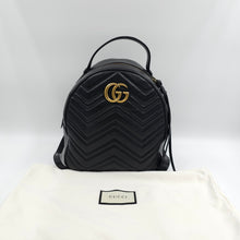Load image into Gallery viewer, Gucci GG Marmont Leather Backpack TWS