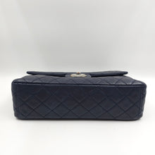 Load image into Gallery viewer, Chanel Jumbo Single Flap Classic Navy Blue Bag 2009