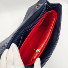 Load image into Gallery viewer, Chanel Jumbo Single Flap Classic Navy Blue Bag 2009