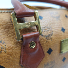 Load image into Gallery viewer, MCM Monogram Boston Handbag TWS