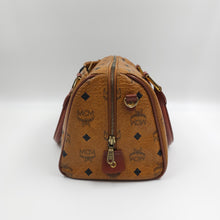 Load image into Gallery viewer, MCM Monogram Boston Handbag TWS