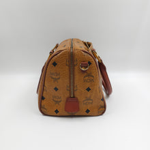 Load image into Gallery viewer, MCM Monogram Boston Handbag TWS