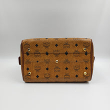Load image into Gallery viewer, MCM Monogram Boston Handbag TWS