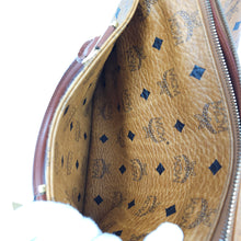 Load image into Gallery viewer, MCM Monogram Boston Handbag TWS