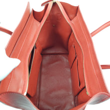 Load image into Gallery viewer, Celine Red Leather Micro Luggage Tote Bag TWS