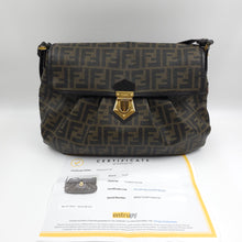Load image into Gallery viewer, Fendi Brown Zucca Coated Cavas Tote Bag TWS
