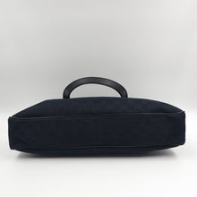 Load image into Gallery viewer, Gucci Black Monogram Shoulder Bag TWS