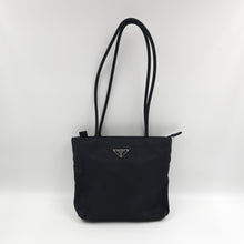 Load image into Gallery viewer, Prada Black Nylon Handbag TWS