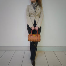 Load image into Gallery viewer, MCM Monogram Boston Handbag TWS