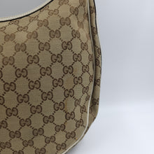 Load image into Gallery viewer, Gucci Brown GG Canvas Twins Shoulder Bag White Beige TWS
