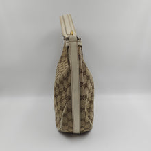 Load image into Gallery viewer, Gucci Brown GG Canvas Twins Shoulder Bag White Beige TWS