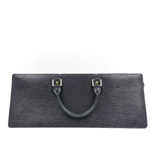 Load image into Gallery viewer, Louis Vuitton Black Triangle Hand Bag TWS