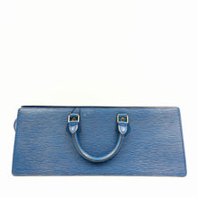 Load image into Gallery viewer, Louis Vuitton Blue Triangle HandBag TWS