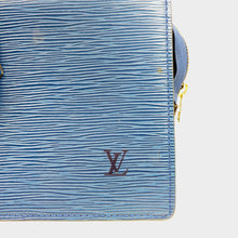 Load image into Gallery viewer, Louis Vuitton Blue Triangle HandBag TWS