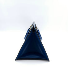 Load image into Gallery viewer, Louis Vuitton Blue Triangle HandBag TWS