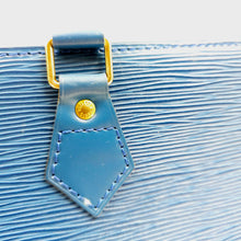 Load image into Gallery viewer, Louis Vuitton Blue Triangle HandBag TWS