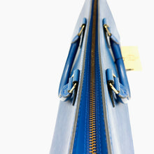 Load image into Gallery viewer, Louis Vuitton Blue Triangle HandBag TWS