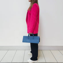 Load image into Gallery viewer, Louis Vuitton Blue Triangle HandBag TWS