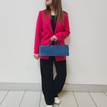 Load image into Gallery viewer, Louis Vuitton Blue Triangle HandBag TWS