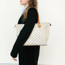 Load image into Gallery viewer, Louis Vuitton Damier Azur Saleya MM Tote TWS
