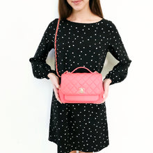 Load image into Gallery viewer, Chanel Caviar Quilted Small Business Affinity Flap Pink TWS
