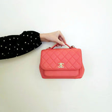 Load image into Gallery viewer, Chanel Caviar Quilted Small Business Affinity Flap Pink TWS