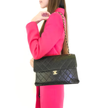 Load image into Gallery viewer, Chanel Glazed Calfskin Large Classic Double SIded Flap Bag