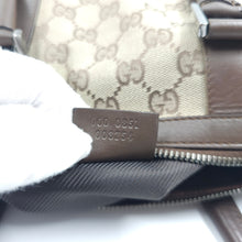 Load image into Gallery viewer, Gucci Abbey Boston GG Canvas Bag TWS
